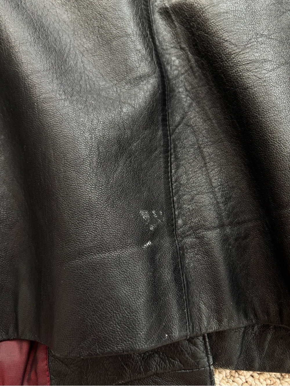 VTG Wilsons Leather Women's Black Leather Blazer Jacket 2X - Picture 13 of 13